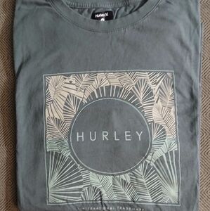 Mens Hurley Gray Graphic T-Shirt